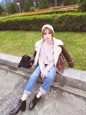 朱綺綺さんのコーディネート