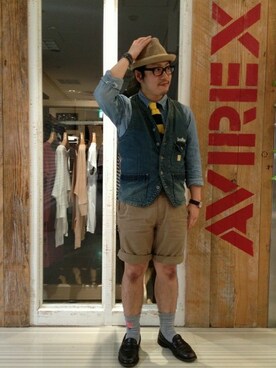 MITACHIさん（メンズ・160cm）の夏コーディネート