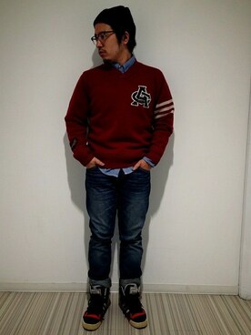 MITACHIさん（メンズ・160cm）の秋コーディネート