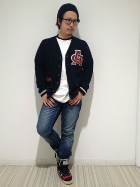 MITACHIさん（メンズ・160cm）の秋コーディネート