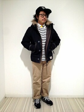 MITACHIさん（メンズ・160cm）の秋コーディネート