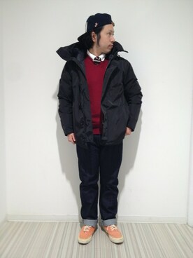 MITACHIさん（メンズ・160cm）の冬コーディネート