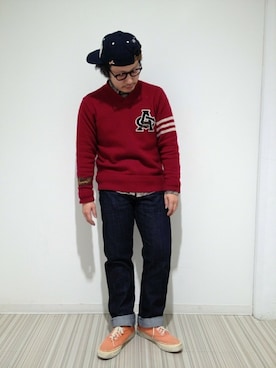 MITACHIさん（メンズ・160cm）の冬コーディネート