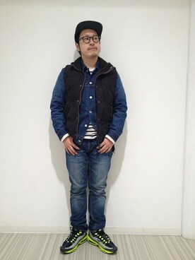 MITACHIさん（メンズ・160cm）の冬コーディネート