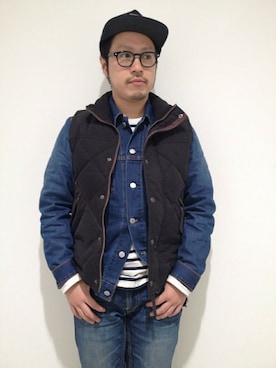 MITACHIさん（メンズ・160cm）の冬コーディネート