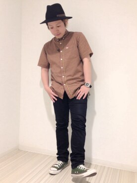 MITACHIさん（メンズ・160cm）の春コーディネート