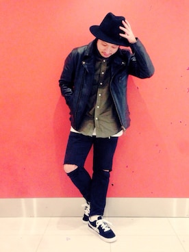 MITACHIさん（メンズ・160cm）の秋コーディネート