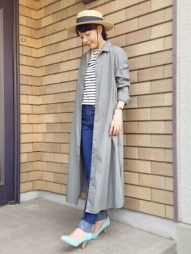 きいさん（レディース・157cm）の春コーディネート