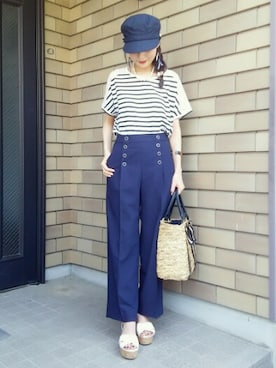 きいさん（レディース・157cm）の夏コーディネート