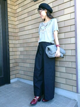 きいさん（レディース・157cm）の秋コーディネート