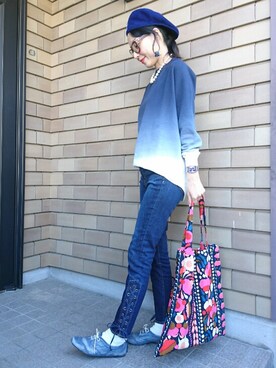 きいさん（レディース・157cm）の秋コーディネート