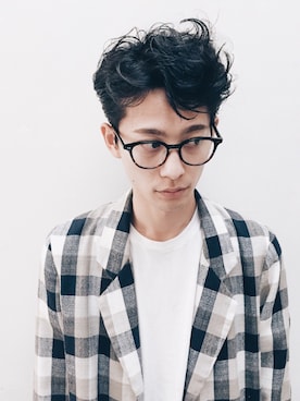 「hair」｜沖永大暉さん（メンズ・176cm・20代）の夏コーディネート