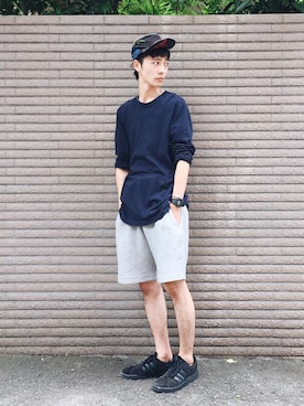 「代官山」｜沖永大暉さん（メンズ・176cm・20代）の夏コーディネート