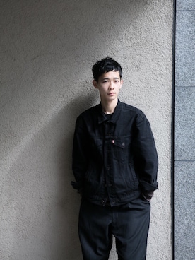 「BEAMS F（ビームスエフ）のアイテム」を使った、沖永大暉さん（メンズ・176cm）の春コーディネート