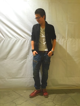 WATARUさん（メンズ・178cm）の冬コーディネート