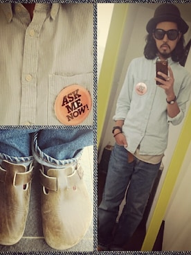 「参観日」｜higerinseさん（メンズ・170cm）の夏コーディネート