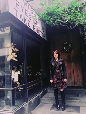 「lunch time」｜Amy Chiuさん（レディース・165cm）の冬コーディネート