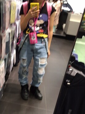 「GAP（ギャップ）のアイテム（財布/小物）」を使った、ミライさん（レディース・148cm）の春コーディネート