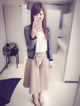 「elegance卑弥呼（エレガンスヒミコ）のアイテム」を使った、ヒーチャンさん（レディース・160cm）の秋コーディネート