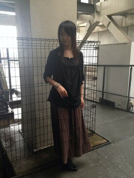 くららさん（レディース・160cm）の秋コーディネート