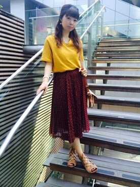 na..☆さん（レディース・158cm）の秋コーディネート