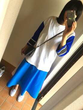 「PHENOMENON（フェノメノン）のアイテム」を使った、kancham☆さん（レディース・170cm）の夏コーディネート