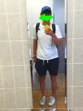 「iFace（アイフェイス）のアイテム（その他）」を使った、M.Jrさん（メンズ・182cm）の夏コーディネート