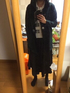 「MUZE（ミューズ）のアイテム（その他アウター）」を使った、サカナカズマさん（メンズ・175cm）の春コーディネート