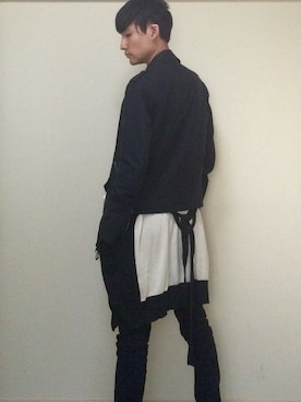 「ACV（エーシーブイ）のアイテム」を使った、サカナカズマさん（メンズ・175cm）の秋コーディネート