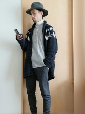 KATSURAさん（メンズ・164cm）の冬コーディネート