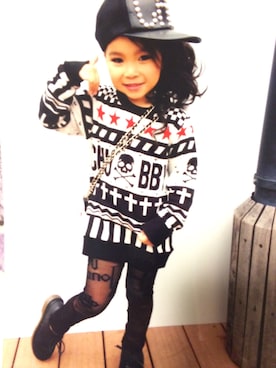 SARAぴょんさん（キッズ・120cm）の秋コーディネート