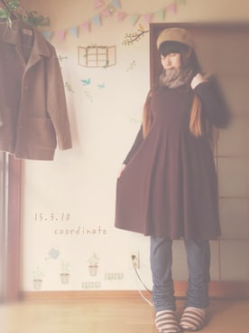 「白いスニーカー」｜「アイテム（チェスターコート）」を使った、さ  え  子さん（レディース・168cm）の春コーディネート