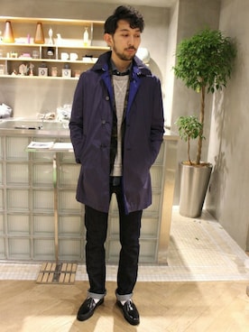 EDIFICE OFFICIALさん（メンズ・175cm）の春コーディネート