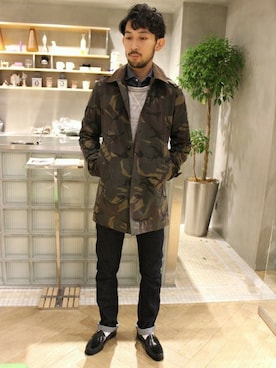 EDIFICE OFFICIALさん（メンズ・175cm）の春コーディネート