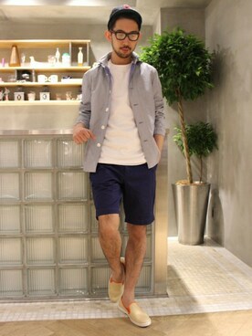 EDIFICE OFFICIALさん（メンズ・177cm）の春コーディネート