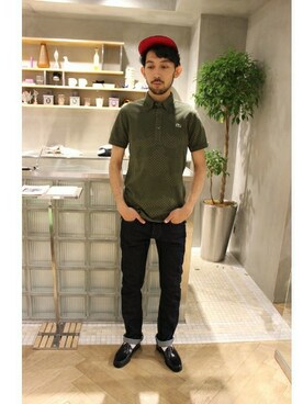 EDIFICE OFFICIALさん（メンズ・177cm）の春コーディネート