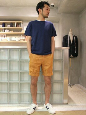 EDIFICE OFFICIALさん（メンズ・177cm）の夏コーディネート