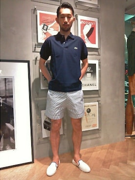 EDIFICE OFFICIALさん(メンズ・177cm)の夏コーディネート