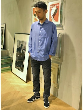 EDIFICE OFFICIALさん(メンズ・177cm)の秋コーディネート