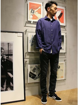 EDIFICE OFFICIALさん(メンズ・177cm)の秋コーディネート