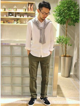 EDIFICE OFFICIALさん(メンズ・177cm)の秋コーディネート