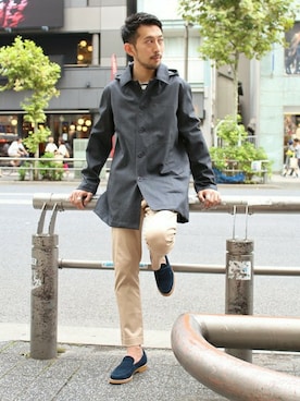 EDIFICE OFFICIALさん（メンズ・177cm）の秋コーディネート