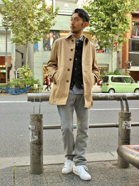 EDIFICE OFFICIALさん(メンズ・177cm)の秋コーディネート