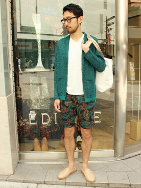 EDIFICE OFFICIALさん(メンズ・177cm)の春コーディネート