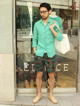 EDIFICE OFFICIALさん(メンズ・177cm)の春コーディネート