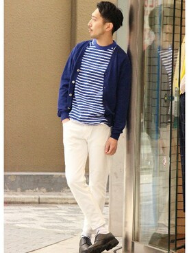 EDIFICE OFFICIALさん(メンズ・177cm)の春コーディネート