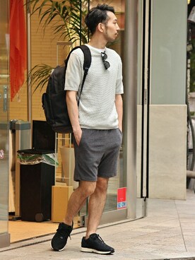 EDIFICE OFFICIALさん（メンズ・177cm）の夏コーディネート