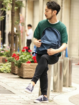 EDIFICE OFFICIALさん（メンズ・177cm）の夏コーディネート