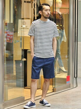 EDIFICE OFFICIALさん(メンズ・177cm)の夏コーディネート