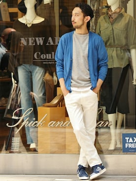 EDIFICE OFFICIALさん（メンズ・177cm）の夏コーディネート